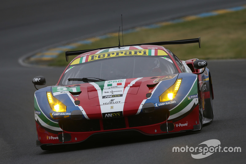 #51 AF Corse Ferrari 488 GTE: Gianmaria Bruni, James Calado, Alessandro Pier Guidi