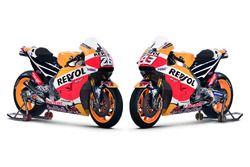 La Honda RC213V 2016 de Dani Pedrosa, Repsol Honda Team, y Marc Marquez, Repsol Honda Team