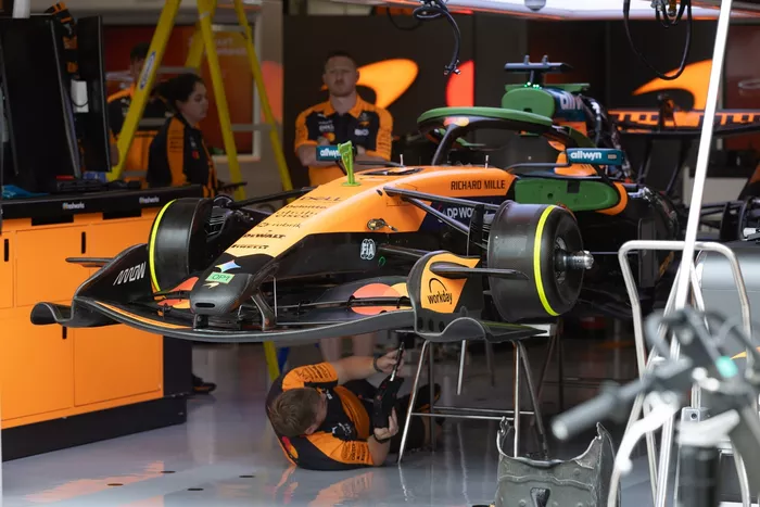 McLaren technical detail