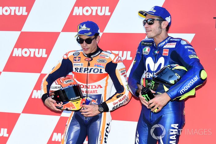 Marc Marquez, Repsol Honda Team, Valentino Rossi, Yamaha Factory Racing