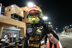 Il Campione 2017 Pietro Fittipaldi, Lotus, festeggia