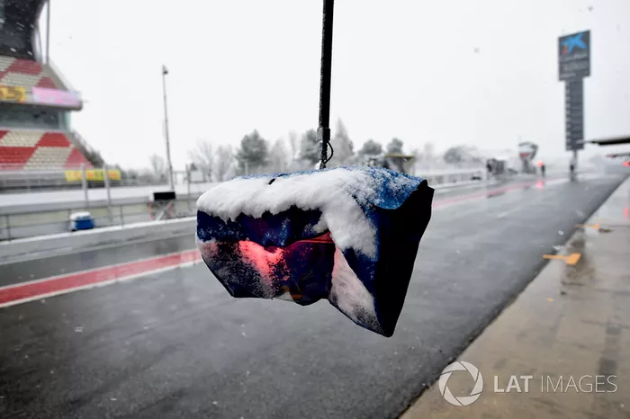 La nieve y el circuito