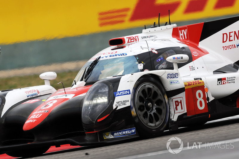 #8 Toyota Gazoo Racing Toyota TS050-Hybrid: Sébastien Buemi, Anthony Davidson, Kazuki Nakajima