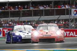 #92 Porsche GT Team Porsche 911 RSR: Michael Christensen, Kevin Estre, Laurens Vanthoor, #91 Porsche GT Team Porsche 911 RSR: Richard Lietz, Gianmaria Bruni, Frédéric Makowiecki