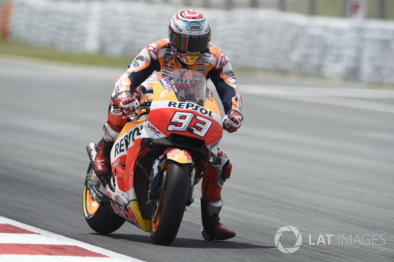 Marc Márquez, Repsol Honda Team, frenando