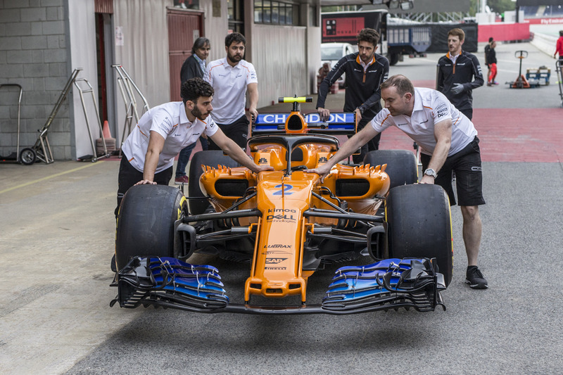 Переднє антикрило McLaren MCL33