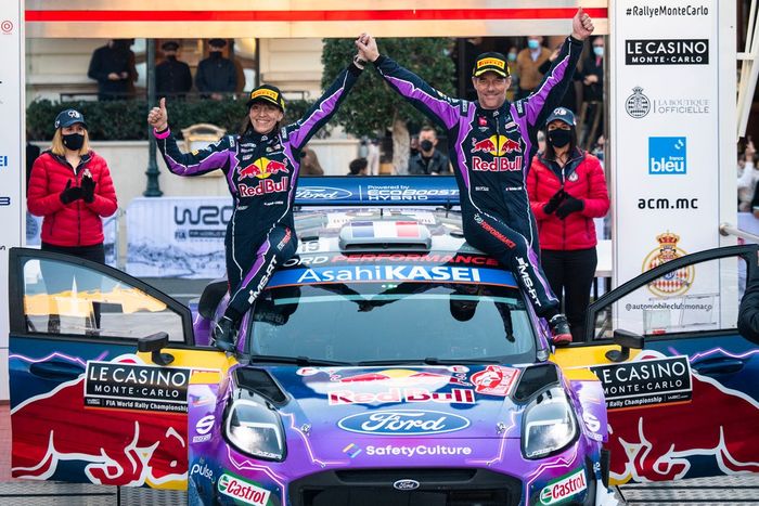 Winners Sebastien Loeb, Isabelle Galmiche, M-Sport Ford World Rally Team