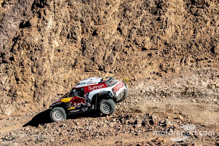 #302 JCW X-Raid Team: Stephane Peterhansel, Paulo Fiuza