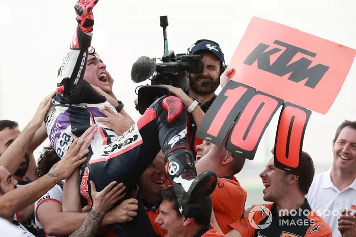 Lista completa de todos los ganadores con KTM