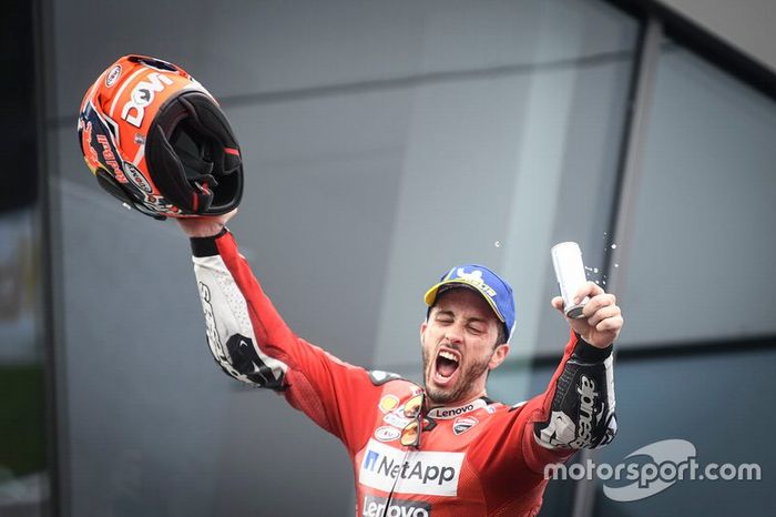 El ganador: Andrea Dovizioso, Ducati Team