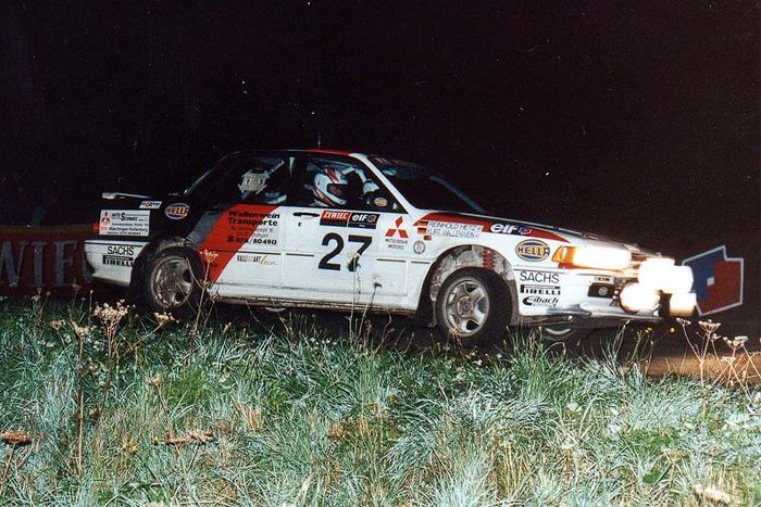 Kurt Wallenwein, Reinhold Hetz, Mitsubishi Galant VR-4