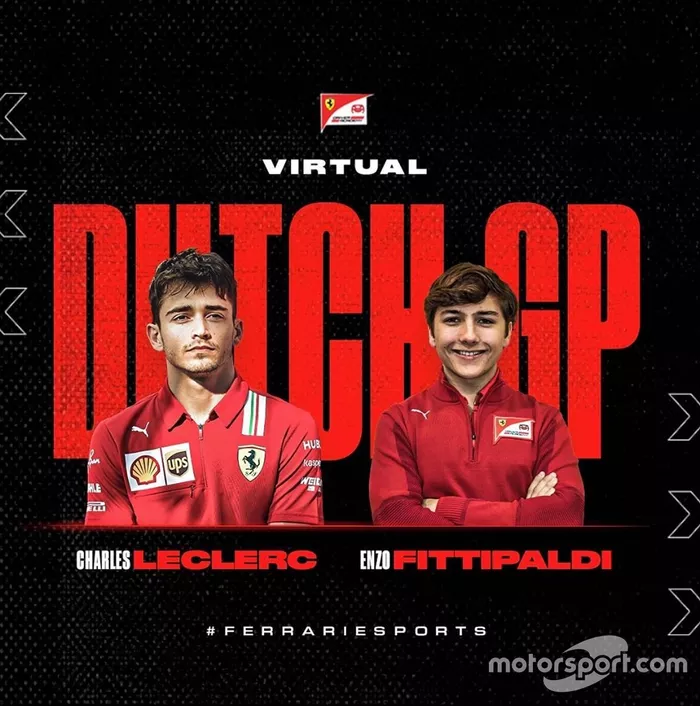 Enzo Fittipaldi e Charles Leclerc