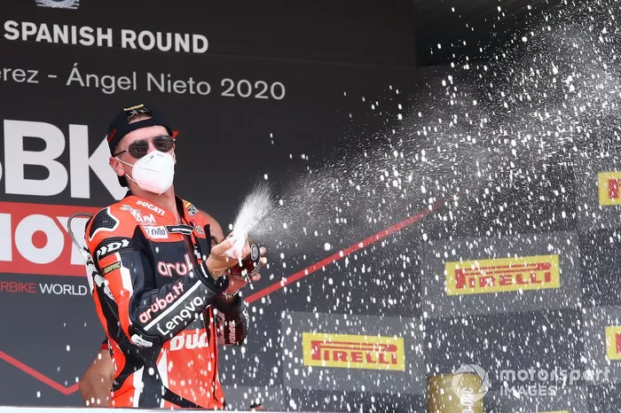 Il vincitore della gara Scott Redding, Aruba.it Racing Ducati