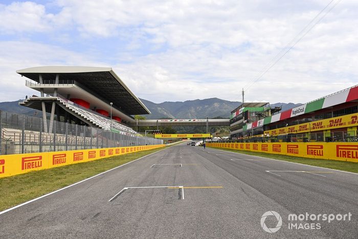 Recta del circuito de Mugello 