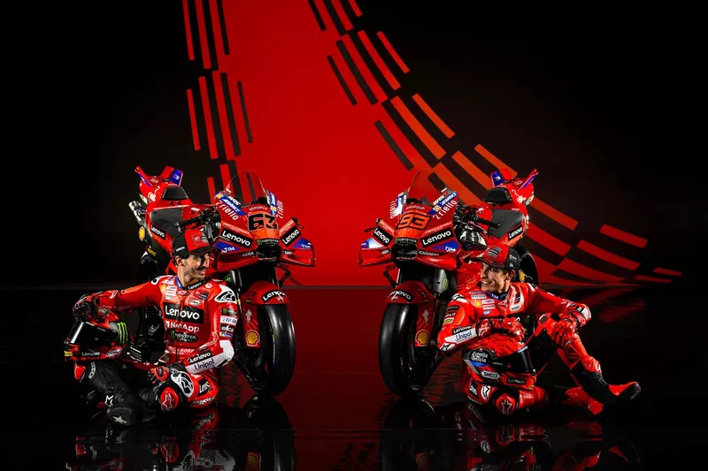 Francesco Bagnaia, Marc Marquez, Ducati Team 

