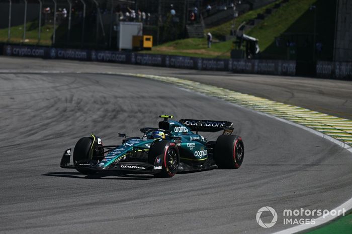 105- Fernando Alonso, 3º en el GP de Brasil 2023 con Aston Martin
