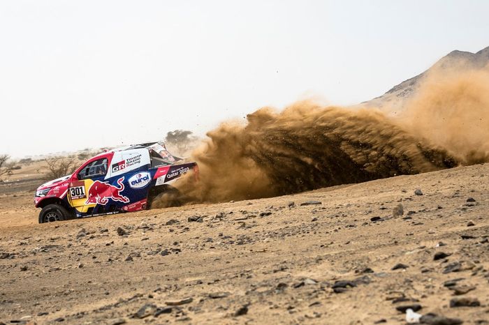 #301 Toyota Gazoo Racing: Nasser Al-Attiyah, Matthieu Baumel