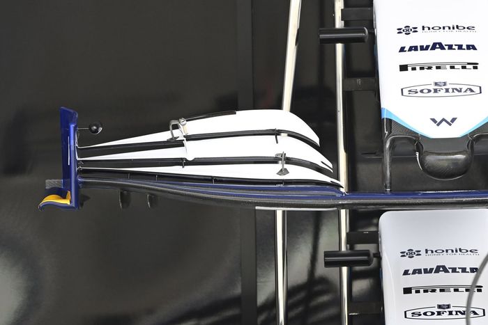 Alerón frontal del Williams FW43B