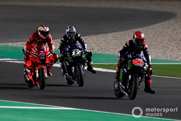 Fabio Quartararo, Yamaha Factory Racing, Maverick Vinales, Yamaha Factory Racing, Jack Miller, Ducati Team