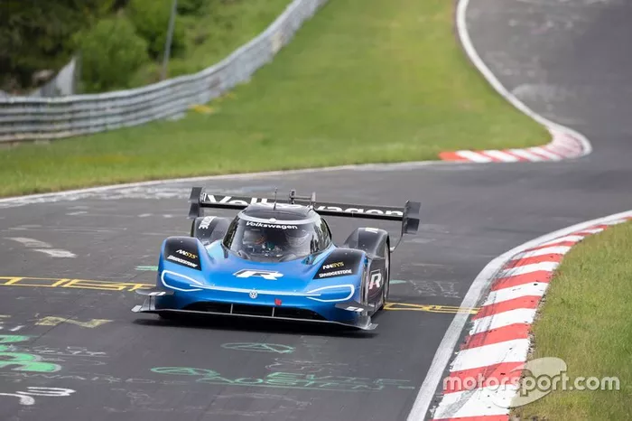 Romain Dumas, Volkswagen ID.R, auf der Nürburgring-Nordschleife