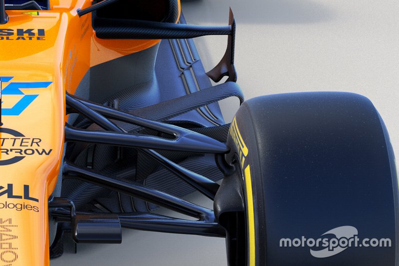 McLaren MCL34 detail