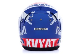 Il casco di Daniil Kvyat, Scuderia Toro Rosso