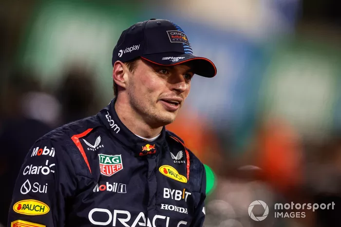 Pole man Max Verstappen, Red Bull Racing