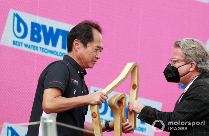 Podio: Toyoharu Tanabe, Director técnico F1 Honda