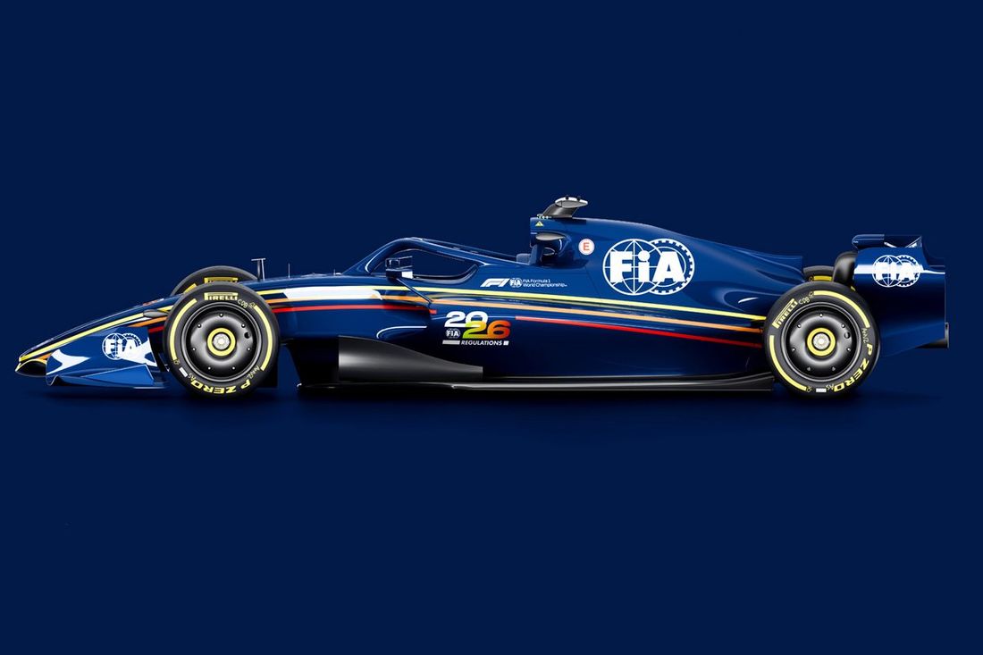 F1 2026 FIA coche renders