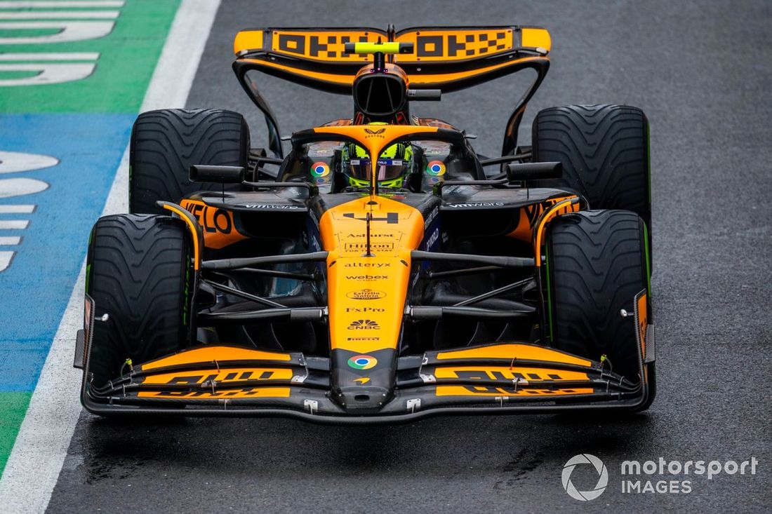 Lando Norris, McLaren MCL38 