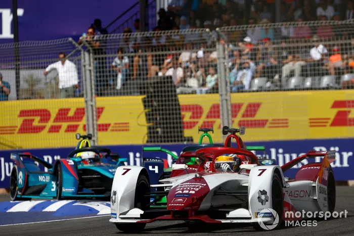 Sergio Sette Camara, Dragon Penske Autosport, Penske EV-5 Robin Frijns, Envision Racing, Audi e-tron FE07, Oliver Turvey, NIO 333 Racing, NIO 333 001