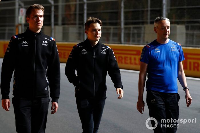 Oscar Piastri, piloto reserva del equipo Alpine F1 