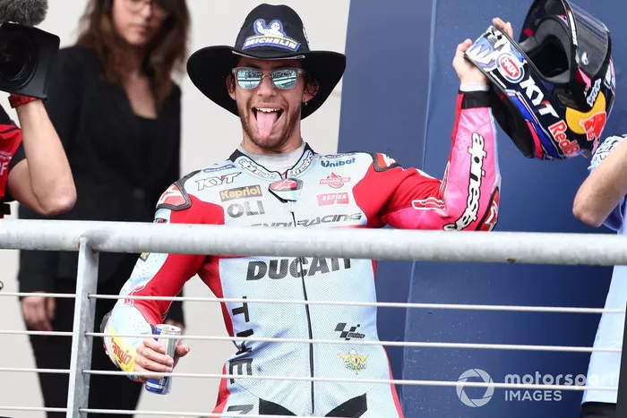 Podio: ganador Enea Bastianini, Gresini Racing 