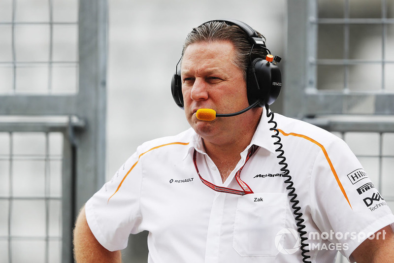 Zak Brown, Executive Director, McLaren Racing