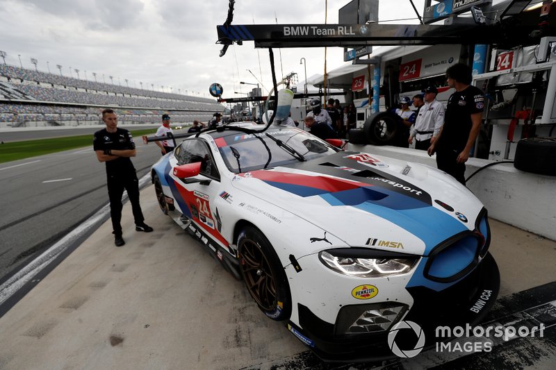 #24 BMW Team RLL BMW M8 GTE, GTLM: Jesse Krohn, John Edwards, Mozzie Mostert, Alex Zanardi