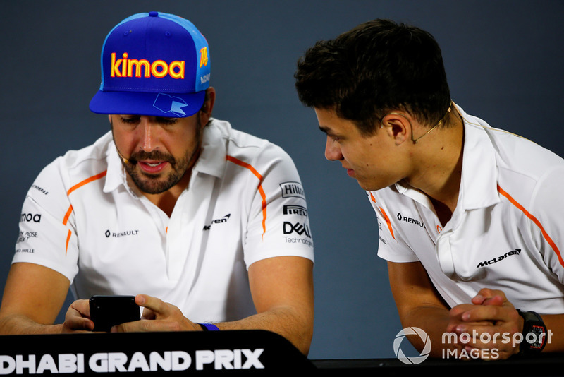 Фернандо Алонсо, Ландо Норріс, McLaren