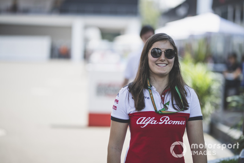 Tatiana Calderon, Sauber