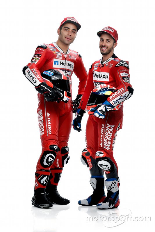 Andrea Dovizioso ve Danilo Petrucci, Ducati Team