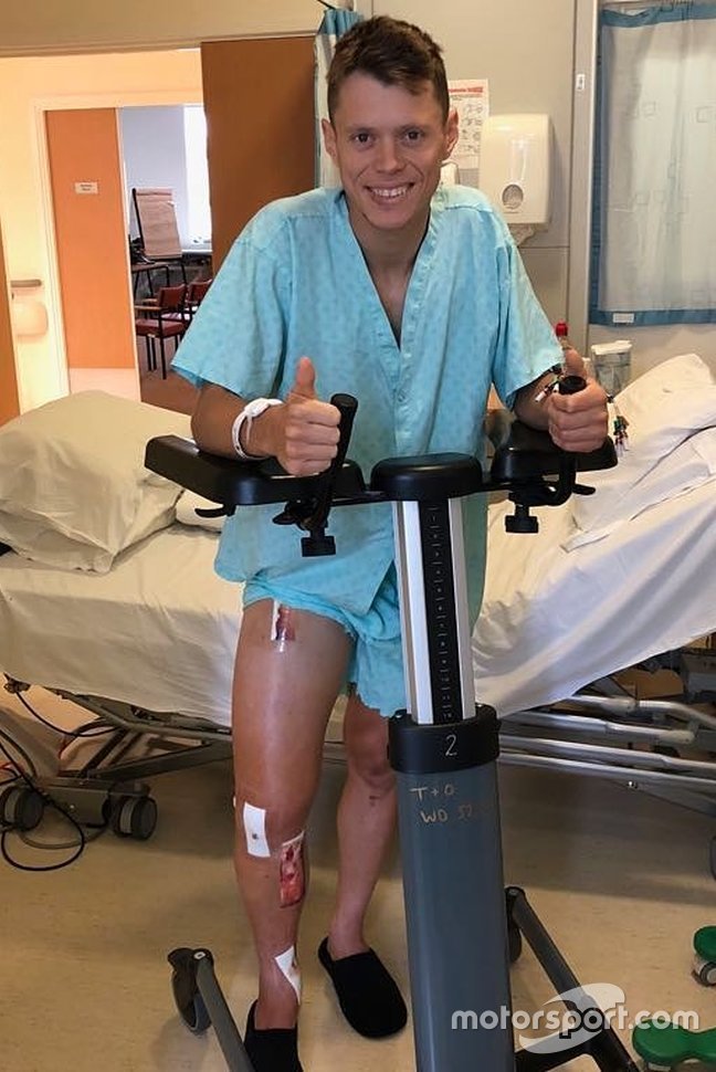 Tito Rabat en el hospital