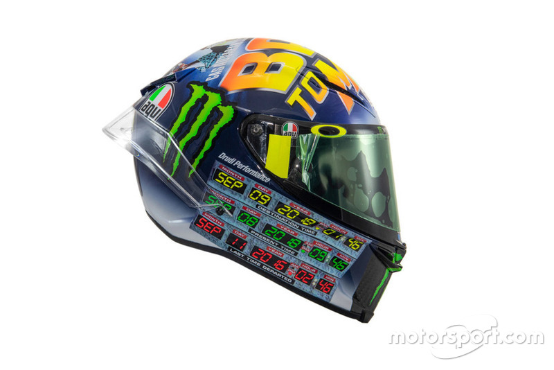 Casco de Valentino Rossi, Yamaha Factory Racing