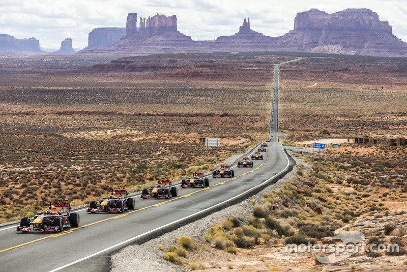 Daniel Ricciardo, Red Bull Racing in Monument Valley