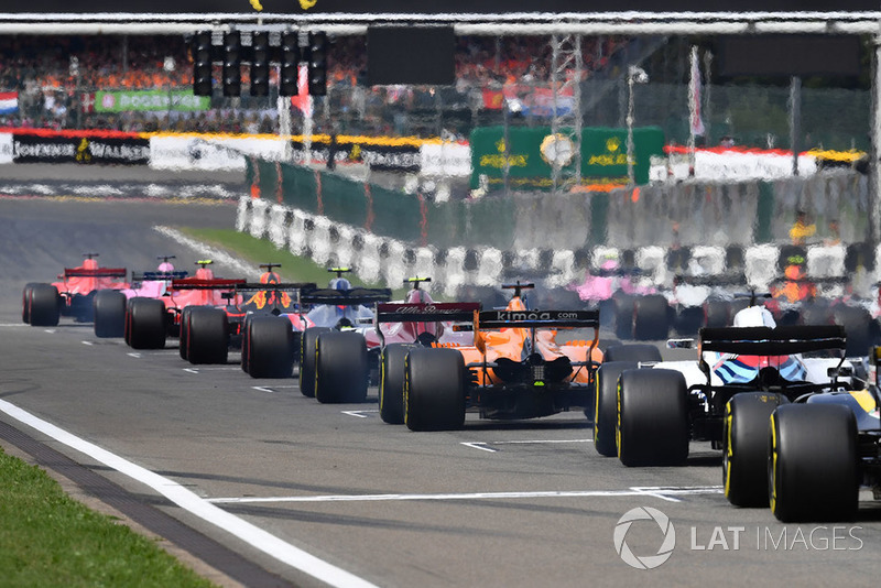 The start of the race