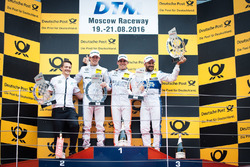 Podium: Sieger Robert Wickens, Mercedes-AMG Team HWA, Mercedes-AMG C63 DTM; 2. Paul Di Resta, Merced