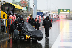 Der Renault Sport F1 Team RS16 in der Pitalne