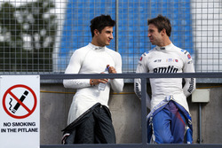 Mitch Evans, Jaguar Racing y Antonio Felix da Costa, Amlin Andretti Formula E Team