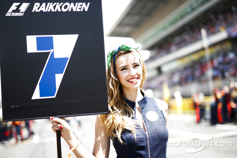 Gridgirl von Kimi Räikkönen, Ferrari