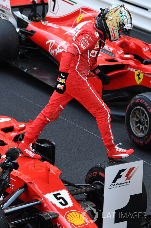 Переможець Себастьян Феттель, Ferrari SF70-H