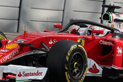 Себастьян Феттель, Ferrari SF16-H с установленной системой Halo