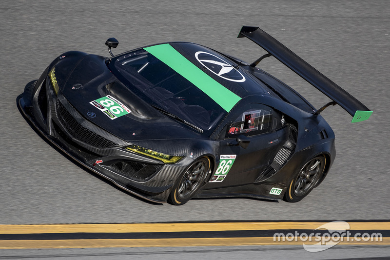 #86 Michael Shank Racing Acura NSX: Oswaldo Negri Jr., Katherine Legge