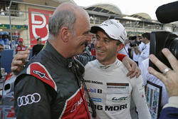 Dr. Wolfgang Ullrich, Audi-Motorsportchef; Timo Bernhard, Porsche Team
